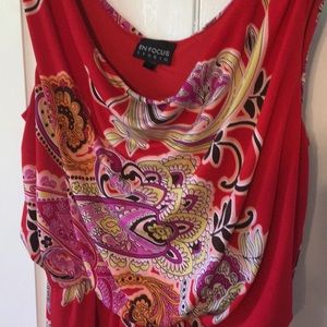 Colorful En Focus Studios dress size 6.